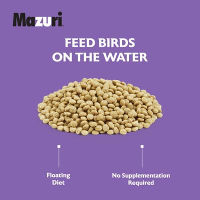 Show full view: Mazuri Waterfowl Maintenance Floating Duck & Geese Feed, 50-lb bag slide 5 of 10