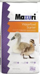 Mazuri Waterfowl Starter Floating Duckling & Gosling Food, 25-lb bag