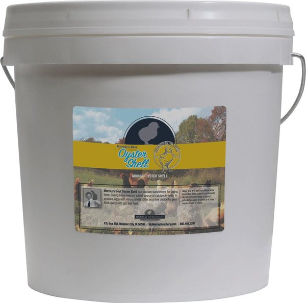 MCMURRAY HATCHERY Murray's Best Oyster Shell Poultry Supplement, 10lb