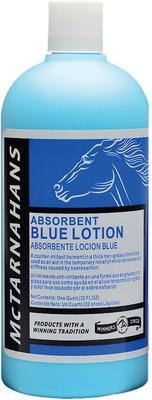 Show full view: McTarnahans Absorbent Blue Lotion Horse Liniment Lotion, 32-fl oz bottle slide 1 of 1