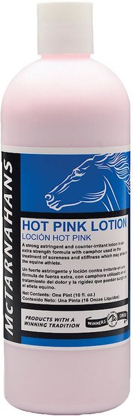 McTarnahans Hot Pink Warming Horse Lotion, 16-fl oz bottle