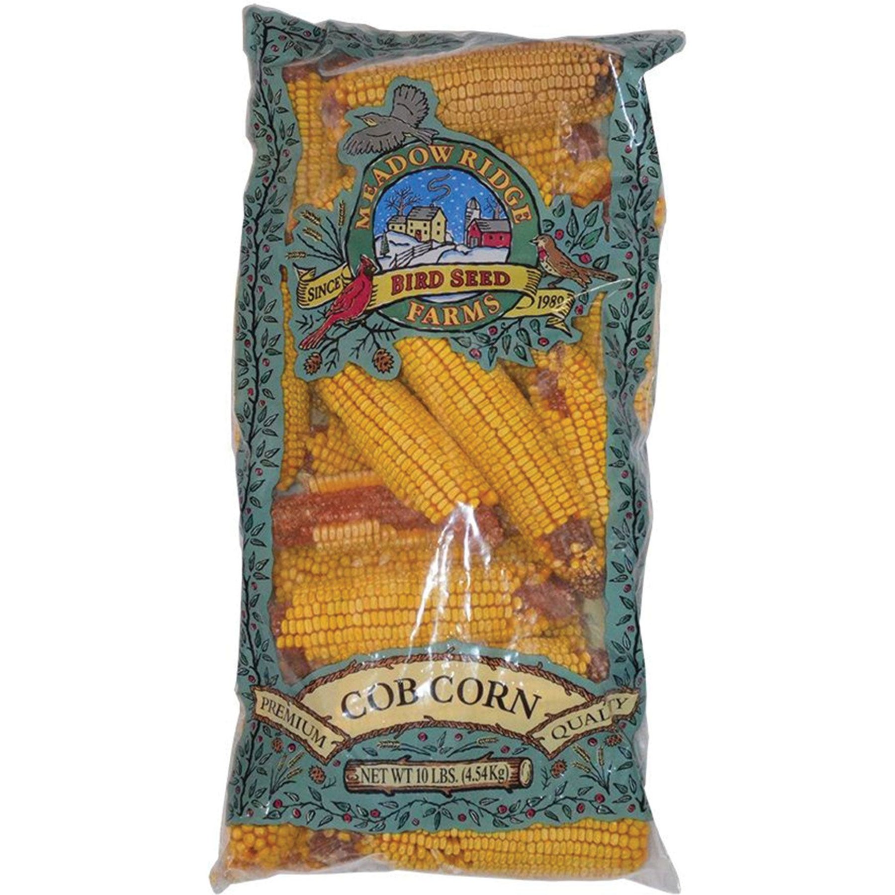 Meadow Ridge Farms Cob Corn Seeds Jay Wild Bird Food, 10-lb bag