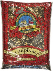 Meadow Ridge Farms Deluxe Cardinal Mix Seeds Wild Bird Food, 8-lb bag
