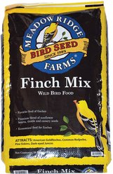 Meadow Ridge Farms Finch Mix Seeds Wild Bird Food, 20-lb bag