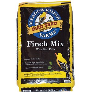 Meadow Ridge Farms Finch Mix Seeds Wild Bird Food, 20-lb bag