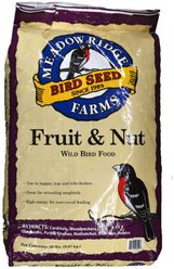 Meadow Ridge Farms Fruit & Nut Mix Seeds Wild Bird Food, 20-lb bag