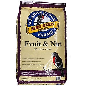 Meadow Ridge Farms Fruit & Nut Mix Seeds Wild Bird Food, 20-lb bag
