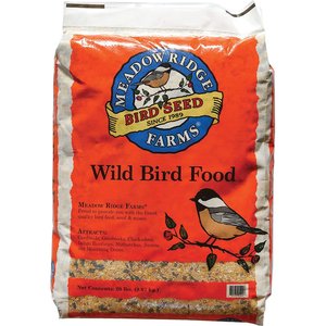 Meadow Ridge Farms Mix Seeds Wild Bird Food, 20-lb bag