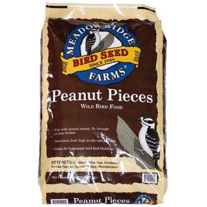 Meadow Ridge Farms Peanut Pieces Seeds Wild Bird Food, 20-lb bag