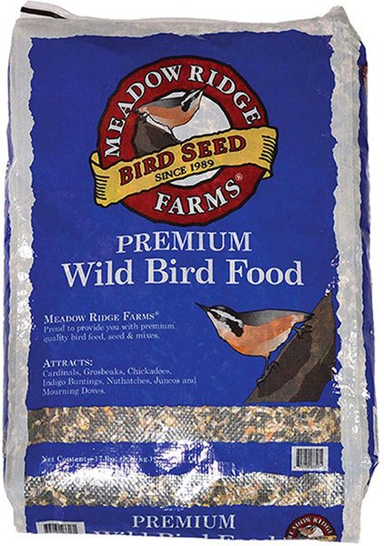 Show full view: Meadow Ridge Farms Premium Wild Bird Mix Seeds Wild Bird Food, 17-lb bag slide 1 of 2