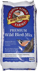 Meadow Ridge Farms Premium Wild Bird Mix Seeds Wild Bird Food, 40-lb bag