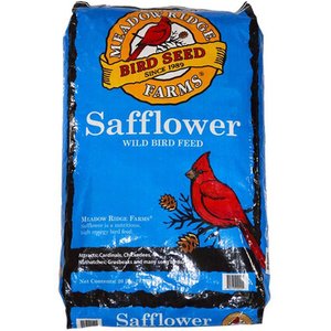 Meadow Ridge Farms Safflower Seeds Wild Bird Food, 20-lb bag