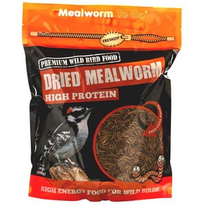 Mealworm To Go Dried Mealworm Wild Bird Food, 30-oz bag