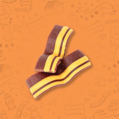 Show full view: Meaty Treats Bac'n Creations Bacon & Cheese Flavor Strips Soft & Chewy Dog Treats, 25-oz bag slide 5 of 9