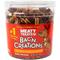 Show in main carousel: Meaty Treats Bac'n Creations Bacon & Cheese Flavor Strips Soft & Chewy Dog Treats, 5-lb canister slide 1 of 10
