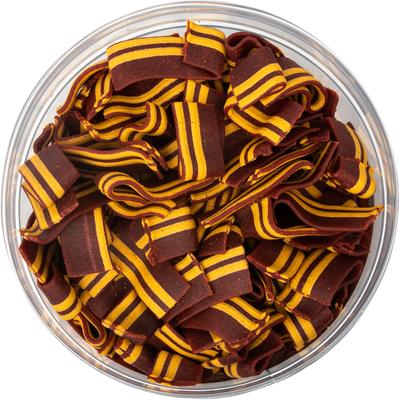 Show full view: Meaty Treats Bac'n Creations Bacon & Cheese Flavor Strips Soft & Chewy Dog Treats, 5-lb canister slide 5 of 10