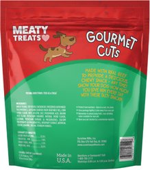 Meaty Treats Gourmet Cuts Beef & Rice Flavor Soft & Chewy Dog Treats, 25-oz bag slide 2 of 9