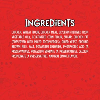 Show full view: Meaty Treats Meatball Delights Chicken & Rice Flavor Dog Treats, 20-oz bag slide 5 of 11