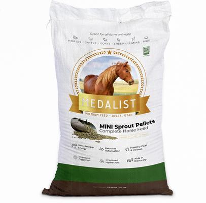 Show full view: Medalist MINI Sprout Pellets Horse Feed, 50-lb bag slide 1 of 10