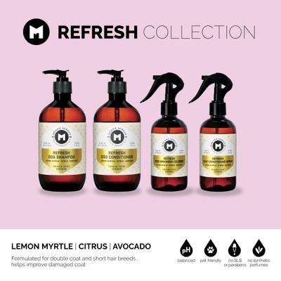 Show full view: Melanie Newman Refresh Dog Conditioner, 1-lit bottle slide 3 of 7