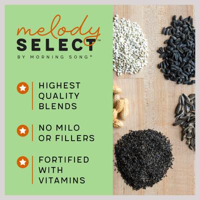 Show full view: Melody Select Hot Pepper Blend Bird Food, 4.5-lb bag slide 3 of 10