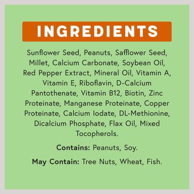 Show full view: Melody Select Hot Pepper Blend Bird Food, 4.5-lb bag slide 7 of 10