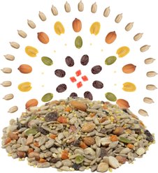 Melody Select Waste Free Nut & Fruit Bird Food, 5-lb bag slide 2 of 9