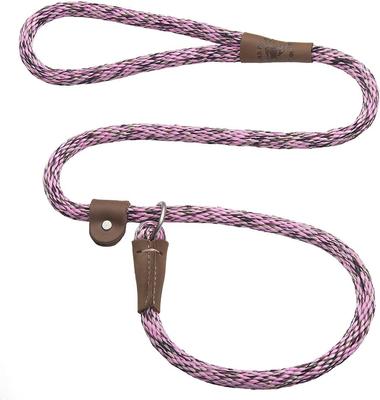 Show full view: Mendota Products Large Slip Camouflage Rope Dog Leash, Pink Camo, 4-ft long, 1/2-in wide slide 1 of 6