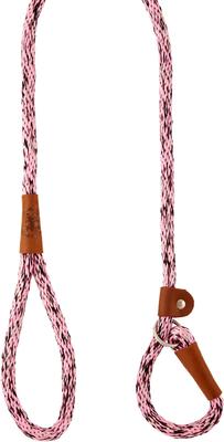 Show full view: Mendota Products Large Slip Camouflage Rope Dog Leash, Pink Camo, 4-ft long, 1/2-in wide slide 3 of 6