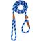 Show in main carousel: Mendota Products Large Slip Checkered Rope Dog Leash, Sapphire, 6-ft long, 1/2-in wide slide 2 of 5