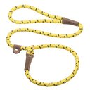 Mendota Products Large Slip Confetti Rope Dog Leash, Hi-Viz Yellow, 6-ft long, 1/2-in wide