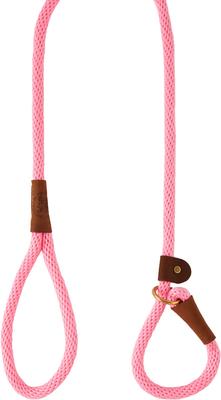 Show full view: Mendota Products Large Slip Solid Rope Dog Leash, Hot Pink, 4-ft long, 1/2-in wide slide 3 of 8