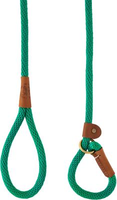 Show full view: Mendota Products Large Slip Solid Rope Dog Leash, Kelly Green, 4-ft long, 1/2-in wide slide 4 of 9