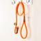 Show in main carousel: Mendota Products Large Slip Solid Rope Dog Leash, Orange, 4-ft long, 1/2-in wide slide 6 of 9