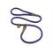 Show in main carousel: Mendota Products Large Slip Solid Rope Dog Leash, Purple, 6-ft long, 1/2-in wide slide 1 of 8