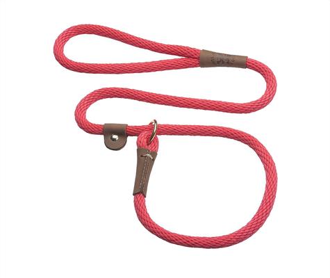 Show full view: Mendota Products Large Slip Solid Rope Dog Leash, Red, 6-ft long, 1/2-in wide slide 1 of 8