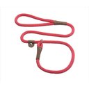 Mendota Products Large Slip Solid Rope Dog Leash, Red, 6-ft long, 1/2-in wide