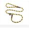 Show in main carousel: Mendota Products Large Slip Striped Rope Dog Leash, Harvest, 6-ft long, 1/2-in wide slide 1 of 7