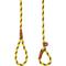 Show in main carousel: Mendota Products Large Slip Striped Rope Dog Leash, Harvest, 6-ft long, 1/2-in wide slide 3 of 7
