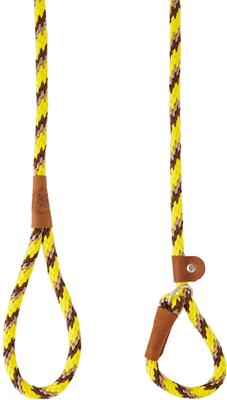 Show full view: Mendota Products Large Slip Striped Rope Dog Leash, Harvest, 6-ft long, 1/2-in wide slide 3 of 7