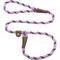 Show in main carousel: Mendota Products Large Slip Striped Rope Dog Leash, Lilac, 4-ft long, 1/2-in wide slide 1 of 7