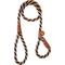 Show in main carousel: Mendota Products Large Slip Striped Rope Dog Leash, Mocha, 4-ft long, 1/2-in wide slide 2 of 7