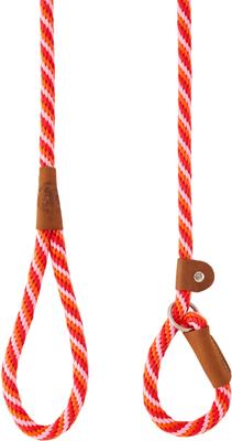 Show full view: Mendota Products Large Slip Striped Rope Dog Leash, Taffy, 4-ft long, 1/2-in wide slide 4 of 8