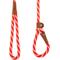 Show in main carousel: Mendota Products Large Slip Striped Rope Dog Leash, Taffy, 6-ft long, 1/2-in wide slide 4 of 8