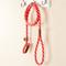 Show in main carousel: Mendota Products Large Slip Striped Rope Dog Leash, Taffy, 6-ft long, 1/2-in wide slide 5 of 8