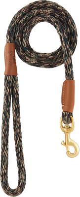 Show full view: Mendota Products Large Snap Camouflage Rope Dog Leash, Camo, 6-ft long, 1/2-in wide slide 2 of 6