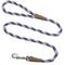 Show in main carousel: Mendota Products Large Snap Checkered Rope Dog Leash, Amethyst, 4-ft long, 1/2-in wide slide 1 of 5