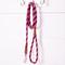 Show in main carousel: Mendota Products Large Snap Checkered Rope Dog Leash, Ruby, 6-ft long, 1/2-in wide slide 3 of 4