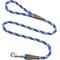 Show in main carousel: Mendota Products Large Snap Checkered Rope Dog Leash, Sapphire, 6-ft long, 1/2-in wide slide 1 of 4
