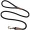 Show in main carousel: Mendota Products Large Snap Solid Rope Dog Leash, Black, 4-ft long, 1/2-in wide slide 1 of 4